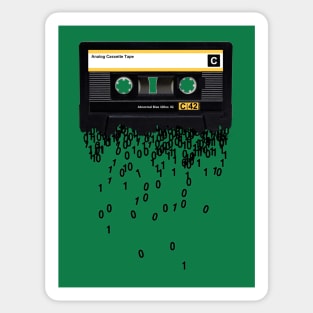 The death of the cassette tape Sticker